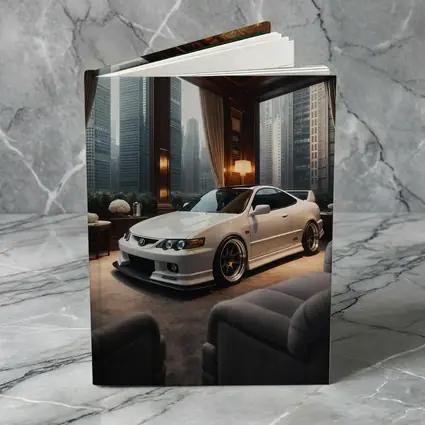 Acura Integra White Coupe Luxury Room