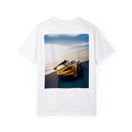 Acura Integra Type S Yellow Beach Sunset