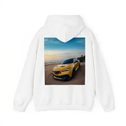Acura Integra Type S Yellow Beach Shore