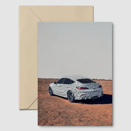 Acura Integra Type S Desert Camouflage Wrap