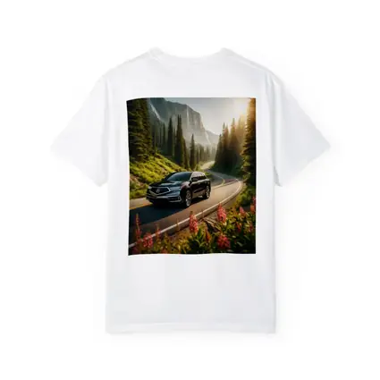 Acura MDX on Scenic Mountain Forest Road