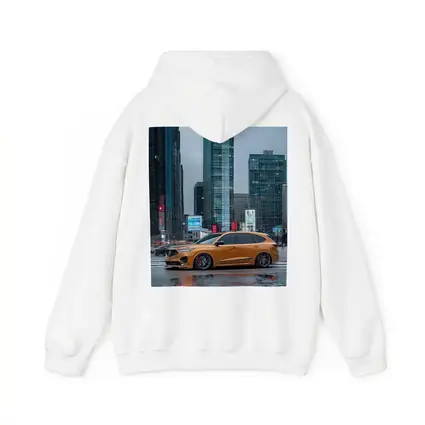 Acura MDX Stance City Rainy Street