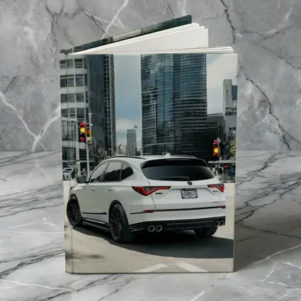 Acura MDX Type S City Street White