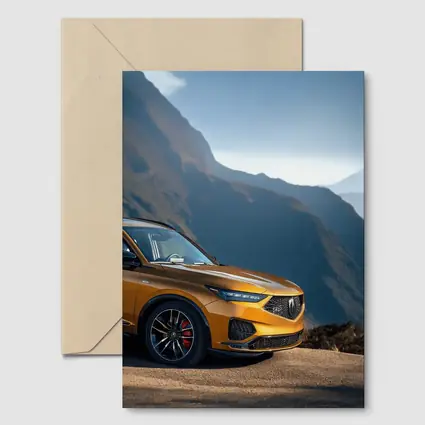 Acura MDX Type S Mountain Road Gold