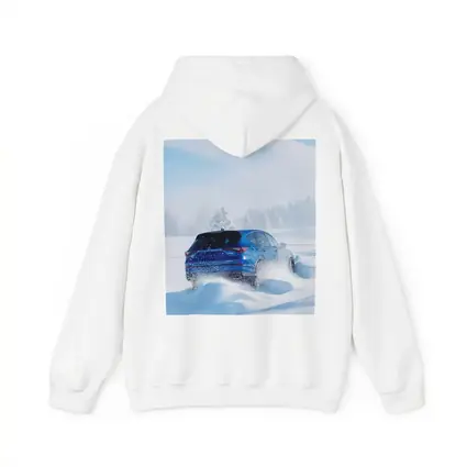 Acura MDX Drifting Through Deep Winter Snow