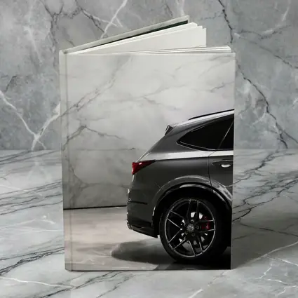 Acura MDX Dark Gray Marble Studio Background