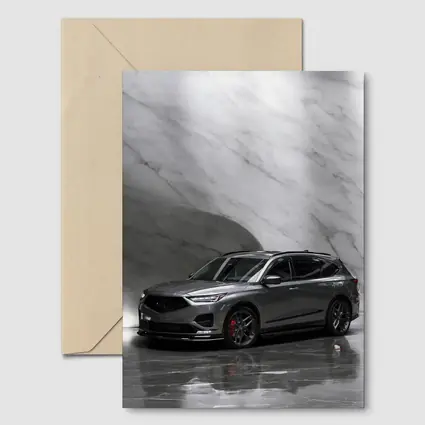 Acura MDX Gray SUV Marble Studio