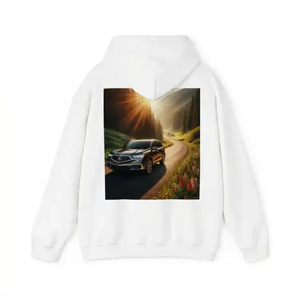 Acura MDX Driving Scenic Mountain Road Sunset