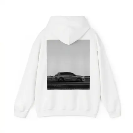 Acura MDX Slammed Black White Highway