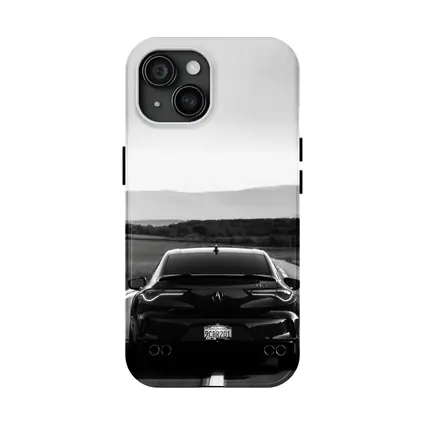 Acura TLX Black and White Open Road