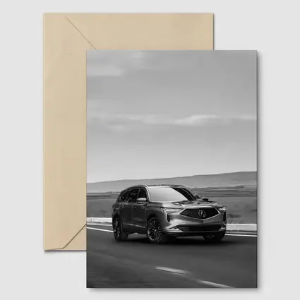 Acura MDX SUV Driving Open Road