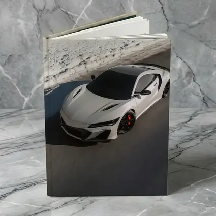 Acura NSX Type S White Snow Road