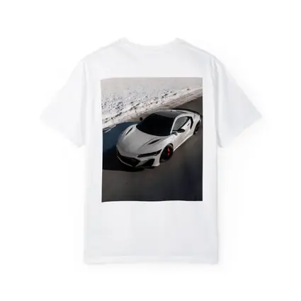 Acura NSX Type S White Snow Road