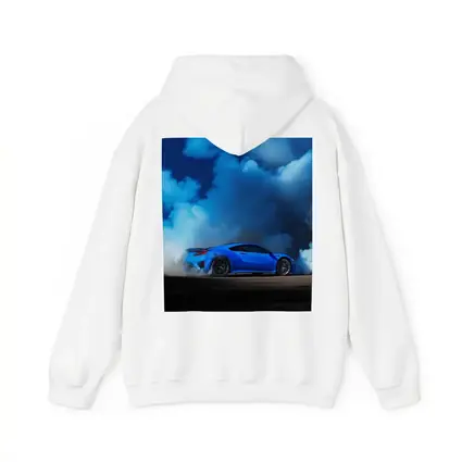 Acura NSX Blue Smoke Track Burnout