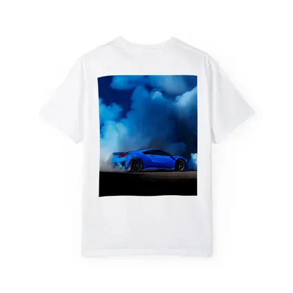 Acura NSX Blue Smoke Track Burnout