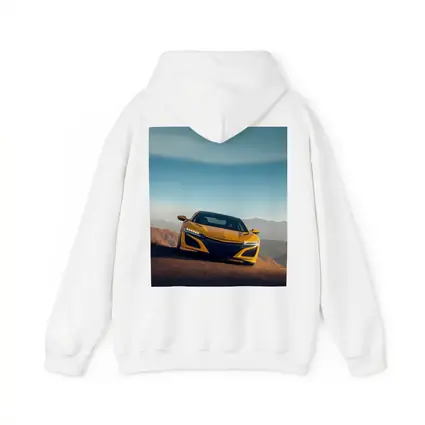 Acura NSX Yellow Sports Car Mountain Road