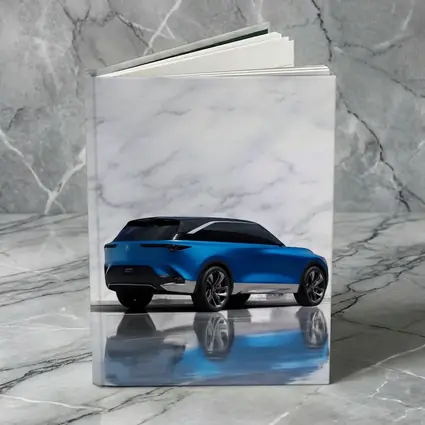 Acura Precision EV Concept Blue Marble