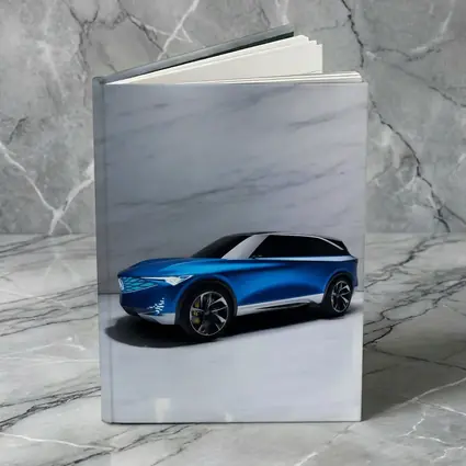 Acura Precision EV Concept Blue Marble Studio