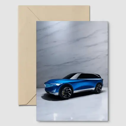 Acura Precision EV Concept Blue Marble Studio