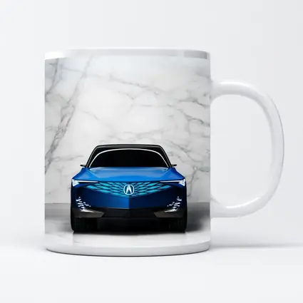 Acura Precision EV Concept Blue Marble Studio