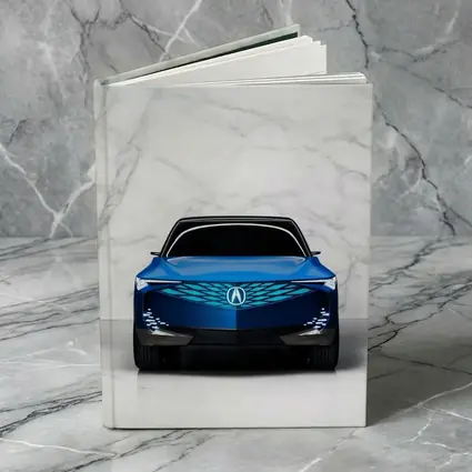 Acura Precision EV Concept Blue Marble Studio