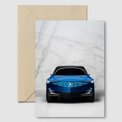 Acura Precision EV Concept Blue Marble Studio