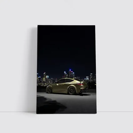 Lexus RC City Night Skyline Gold