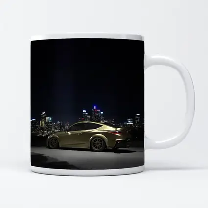 Lexus RC City Night Skyline Gold