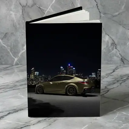Lexus RC City Night Skyline Gold