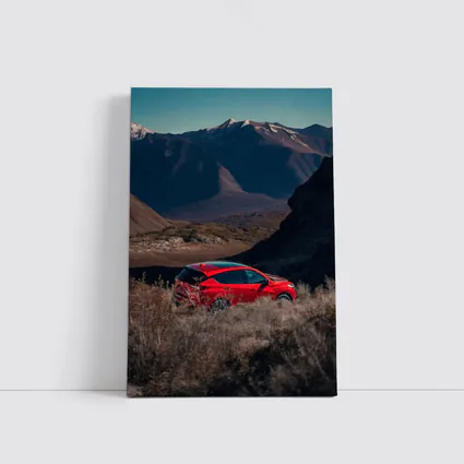 Acura RDX Red SUV Mountain Landscape