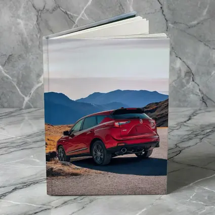 Acura RDX Red SUV Mountain Road
