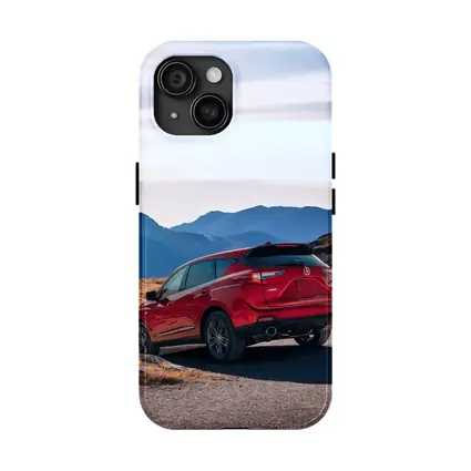 Acura RDX Red SUV Mountain Road