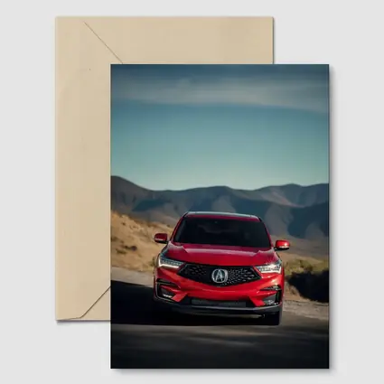 Acura RDX A-Spec Red Mountain Road