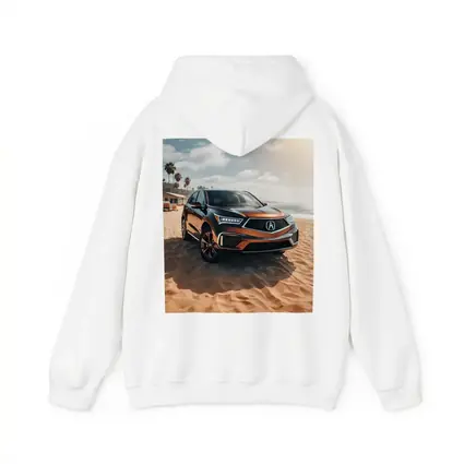 Acura RDX Parked On Sandy Beach