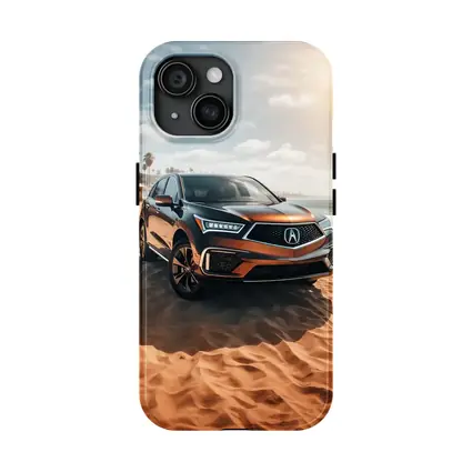 Acura RDX Parked On Sandy Beach