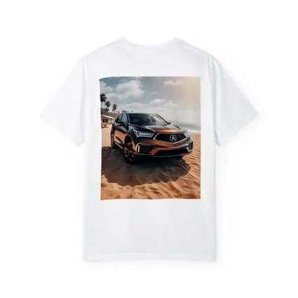 Acura RDX Parked On Sandy Beach