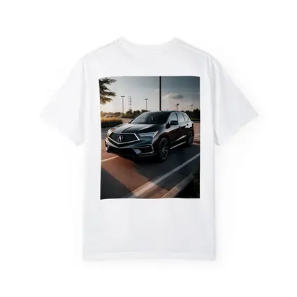 Acura RDX Black SUV Parking Lot Sunset