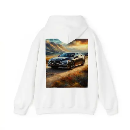 Acura RL Impressionism Style Desert Landscape