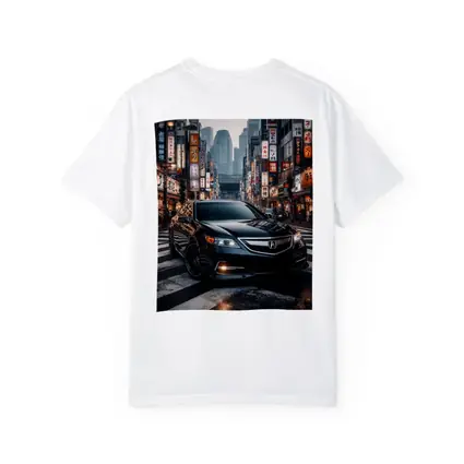 Acura TL Black Car Tokyo City Night