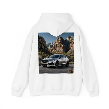 Acura TLX Silver Parked Among Rocky Mountains