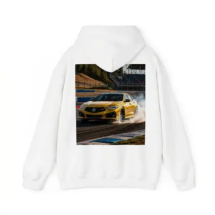 Acura TLX Type S Yellow Track Drift
