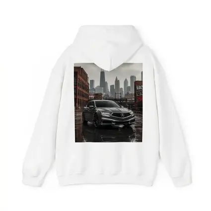 Acura TLX Sedan Rainy City Street