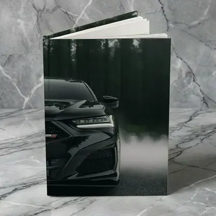 Acura TLX Black Front Misty Forest Road