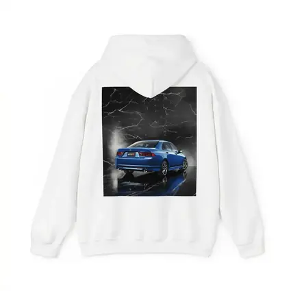 Acura TSX Blue Car Black Marble Background