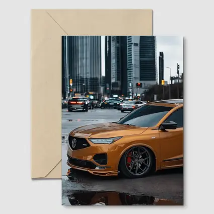 Acura MDX Type S Orange City Street