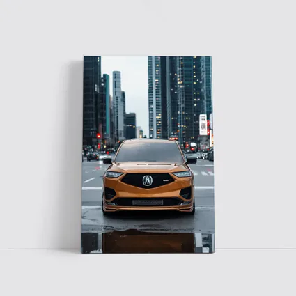 Acura MDX Type S City Street Front View