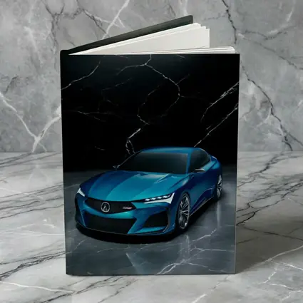 Acura Type S Concept Blue Marble Background