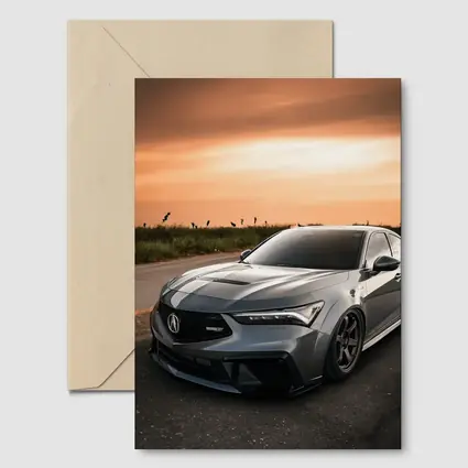 Acura TLX Type S Gray Sunset Sky