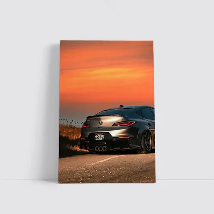 Acura Integra Type S Fiery Sunset Sky