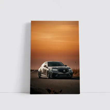 Acura TLX Type S Sunset Road Drive